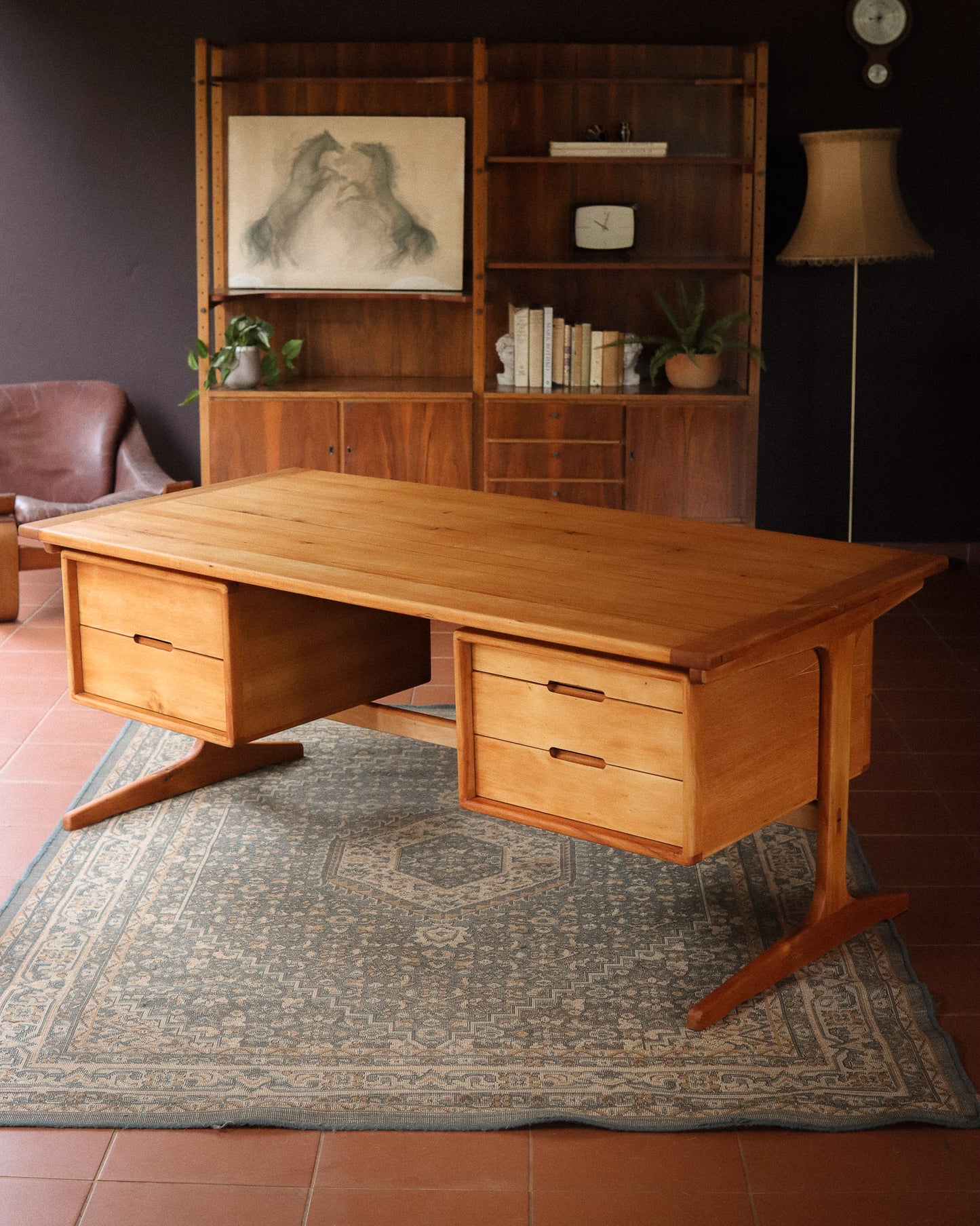 Mid-Century Executive Desk