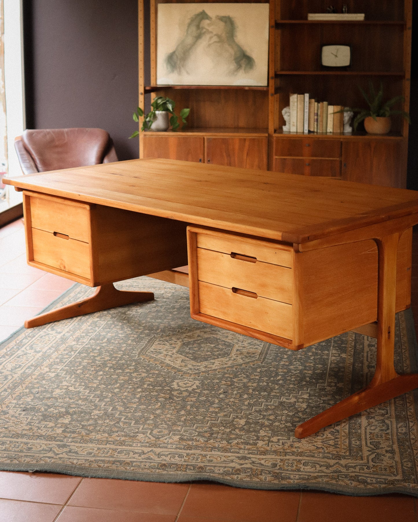 Mid-Century Executive Desk
