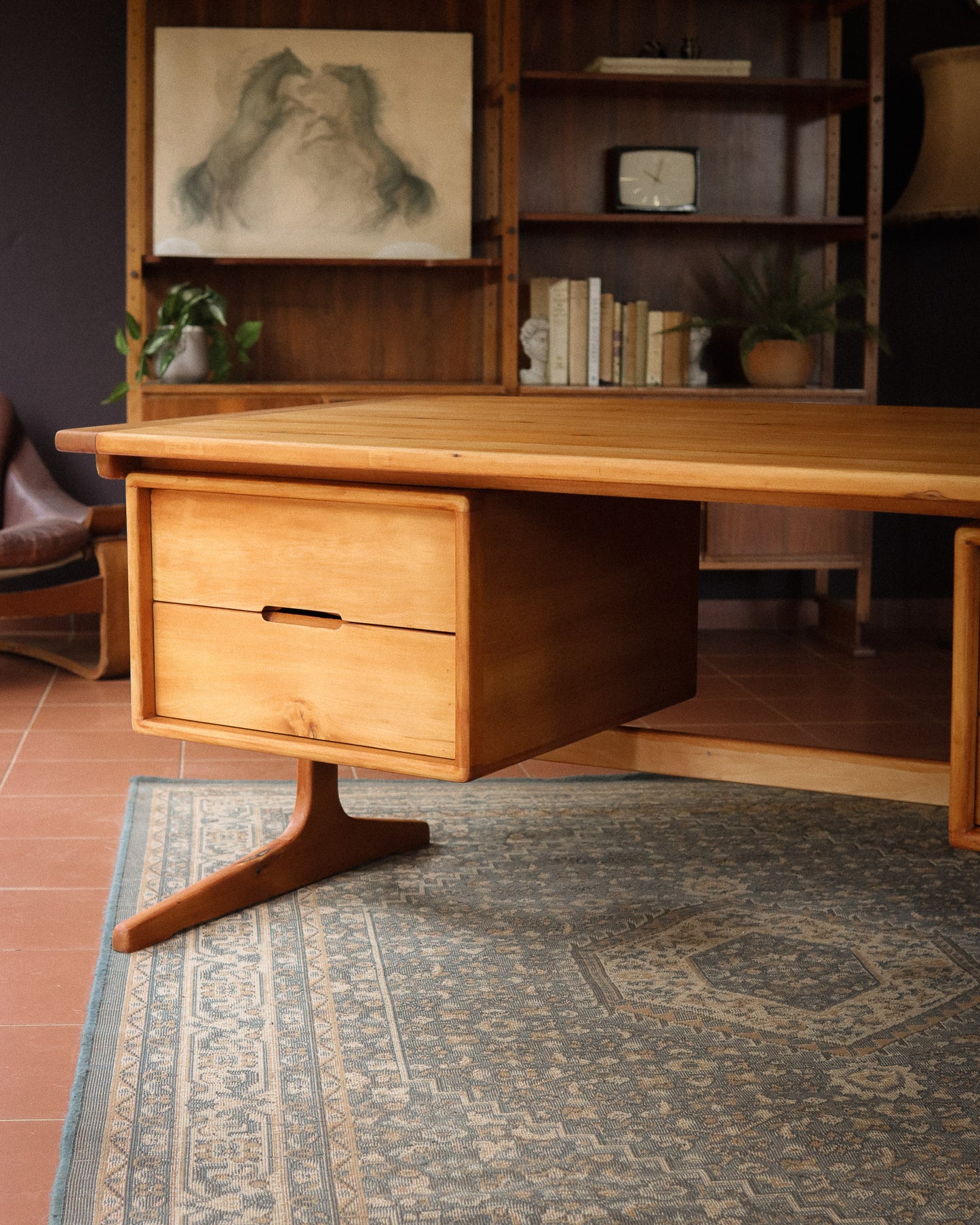 Mid-Century Executive Desk