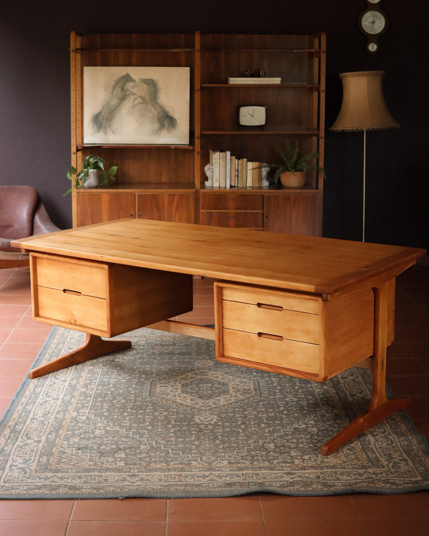 Mid-Century Executive Desk