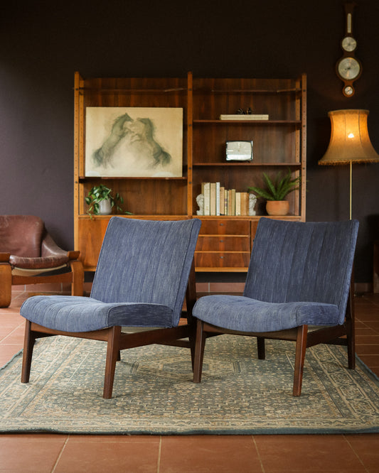 Pair of Mid-Century Lounge Chairs