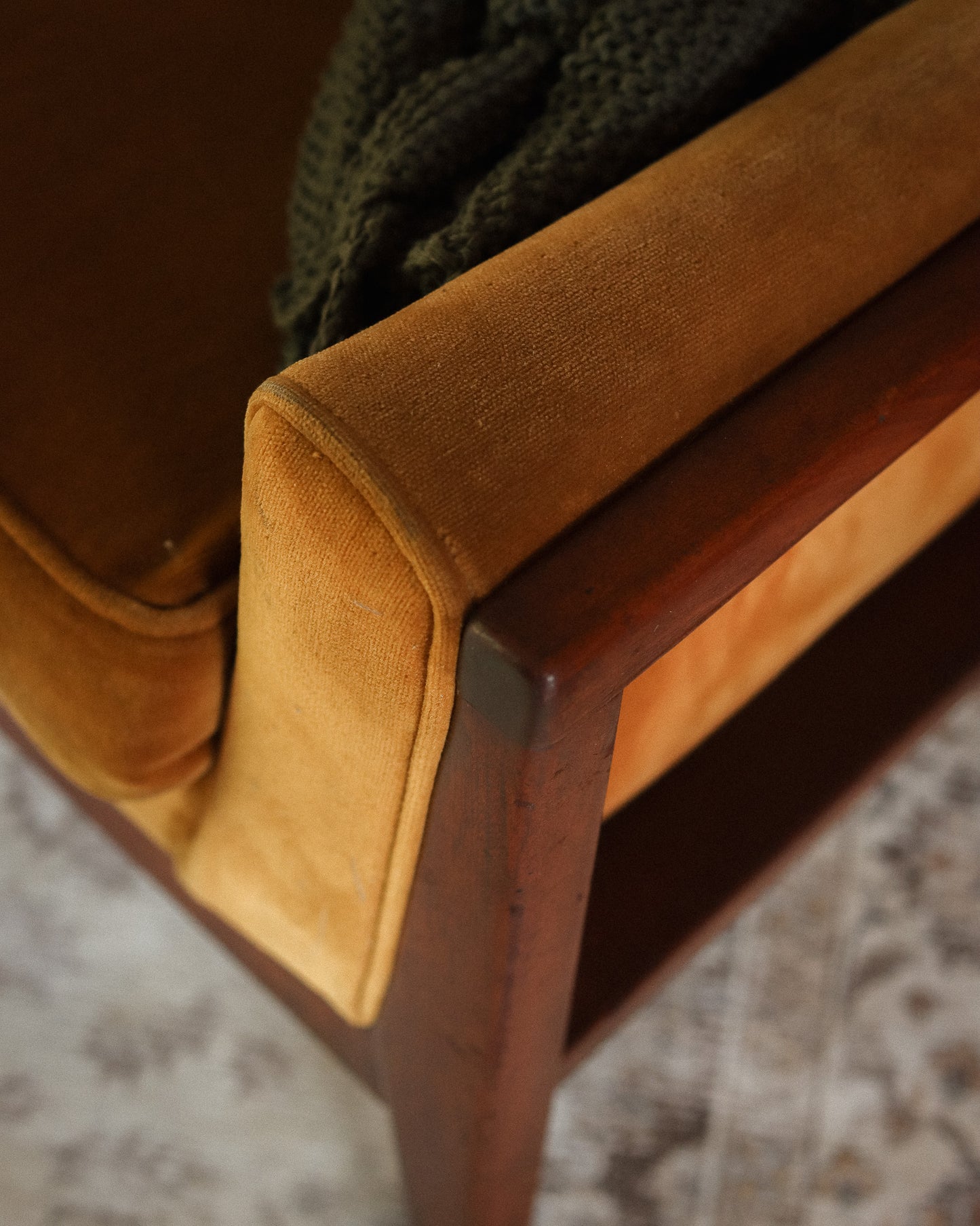 Mid-Century Three-Seater Couch