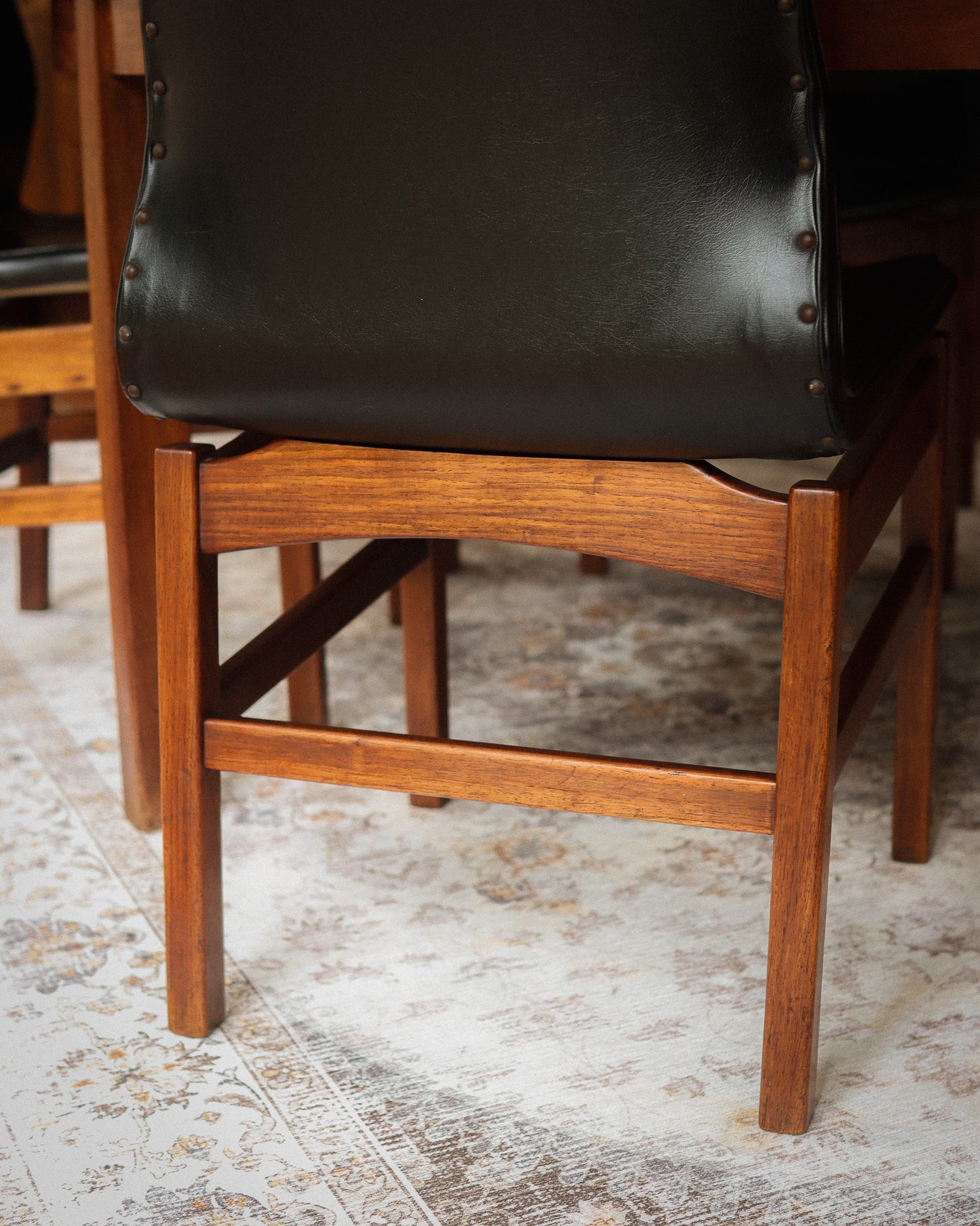 Mid-Century Four-Seater Dining Set