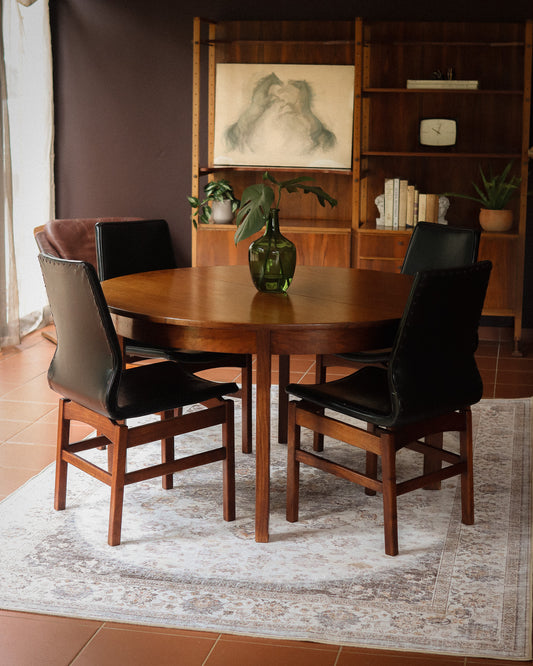 Mid-Century Four-Seater Dining Set