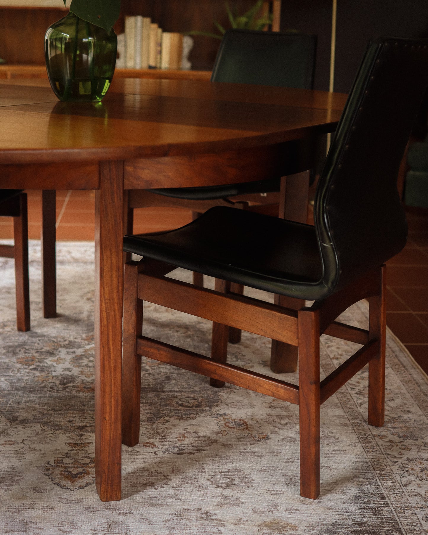 Mid-Century Four-Seater Dining Set