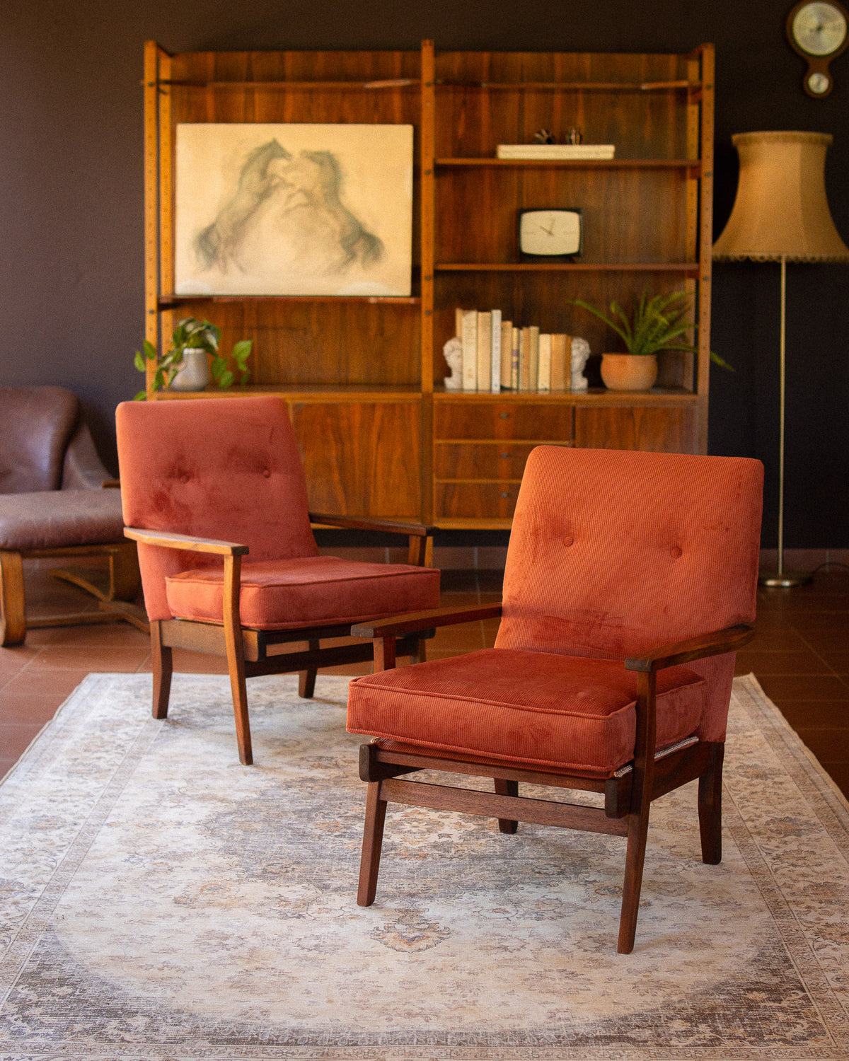 Pair of Mid-Century Armchairs
