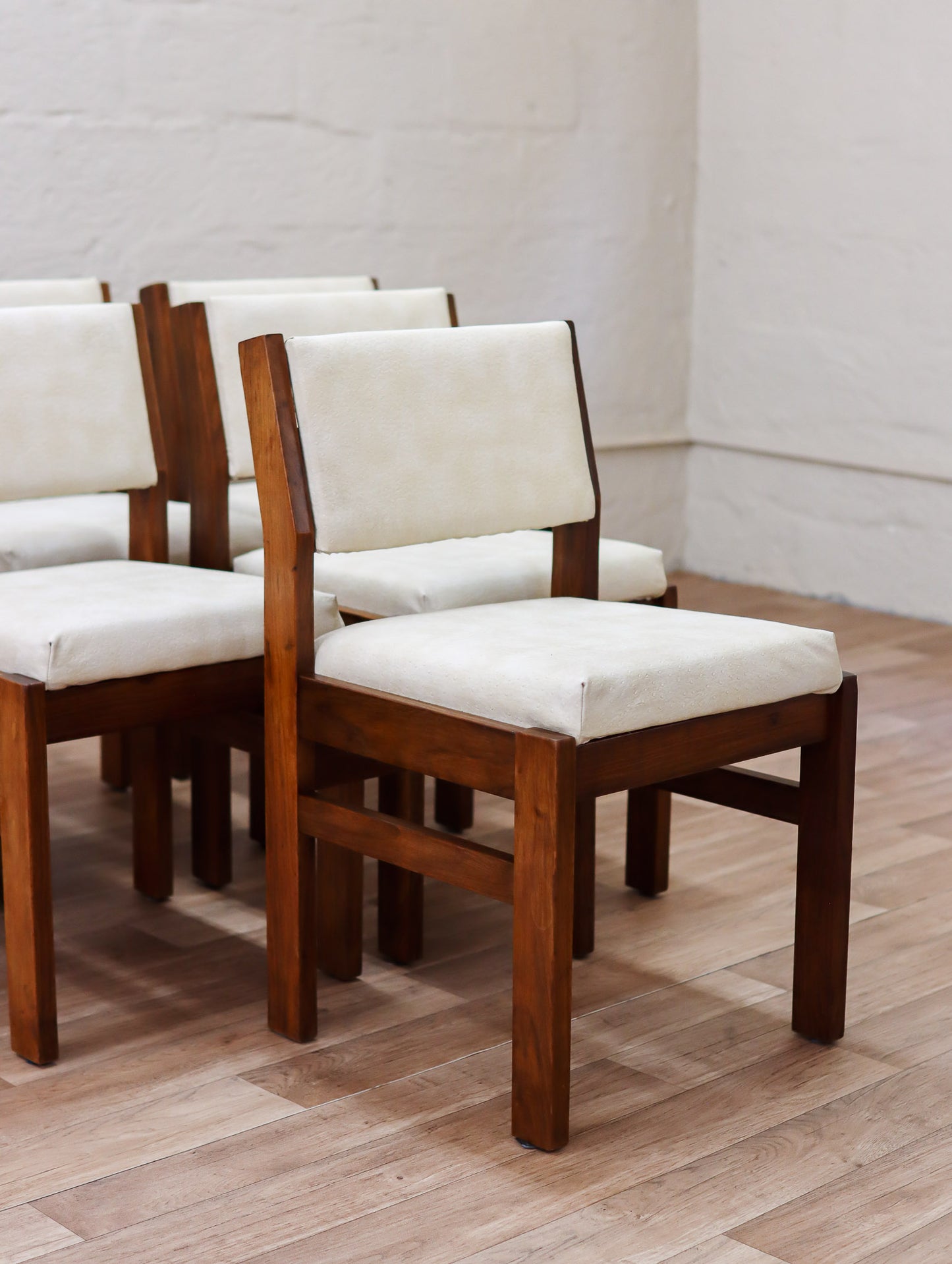 Set of Six Mid-Century Dining Chairs