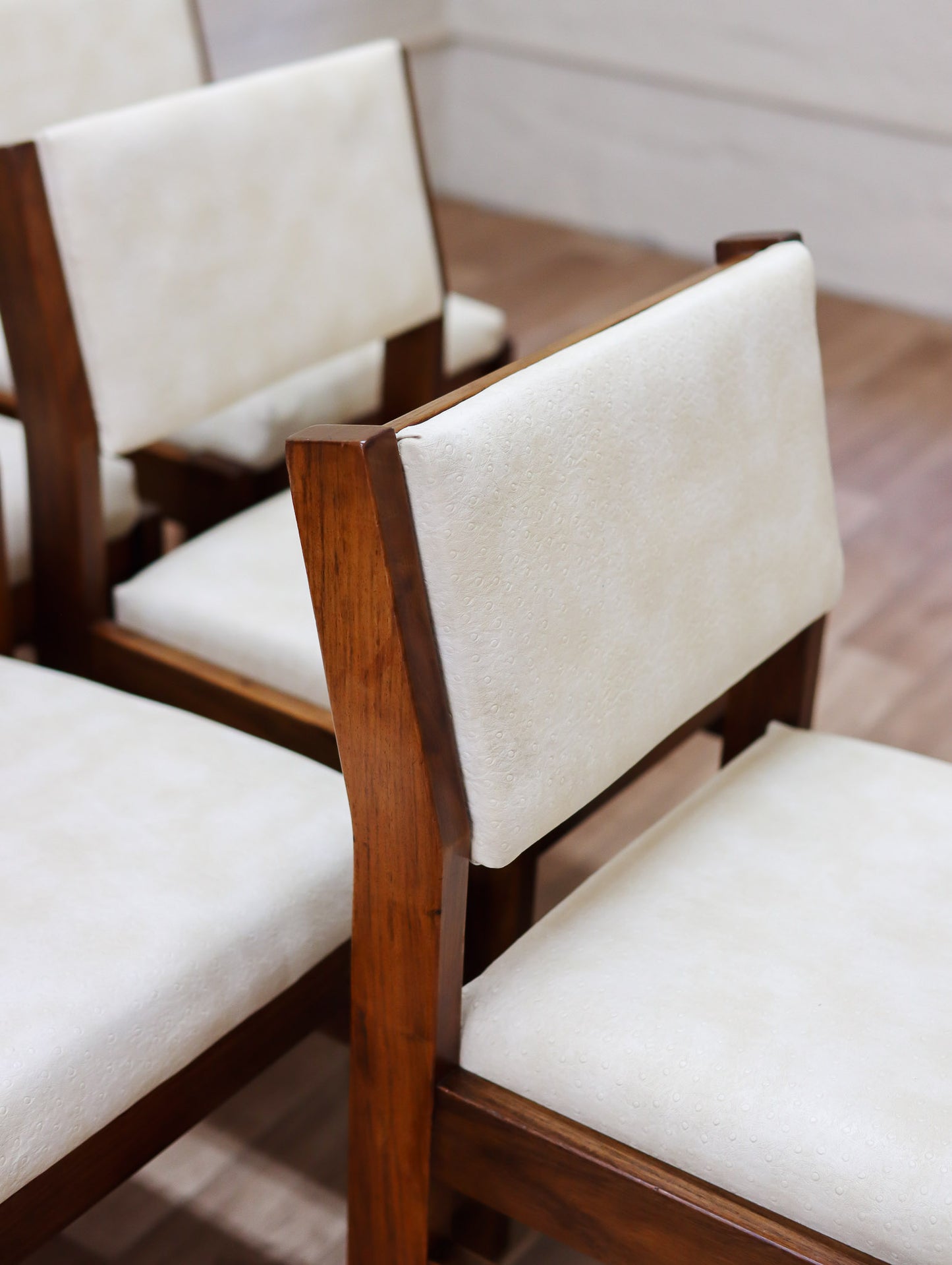 Set of Six Mid-Century Dining Chairs