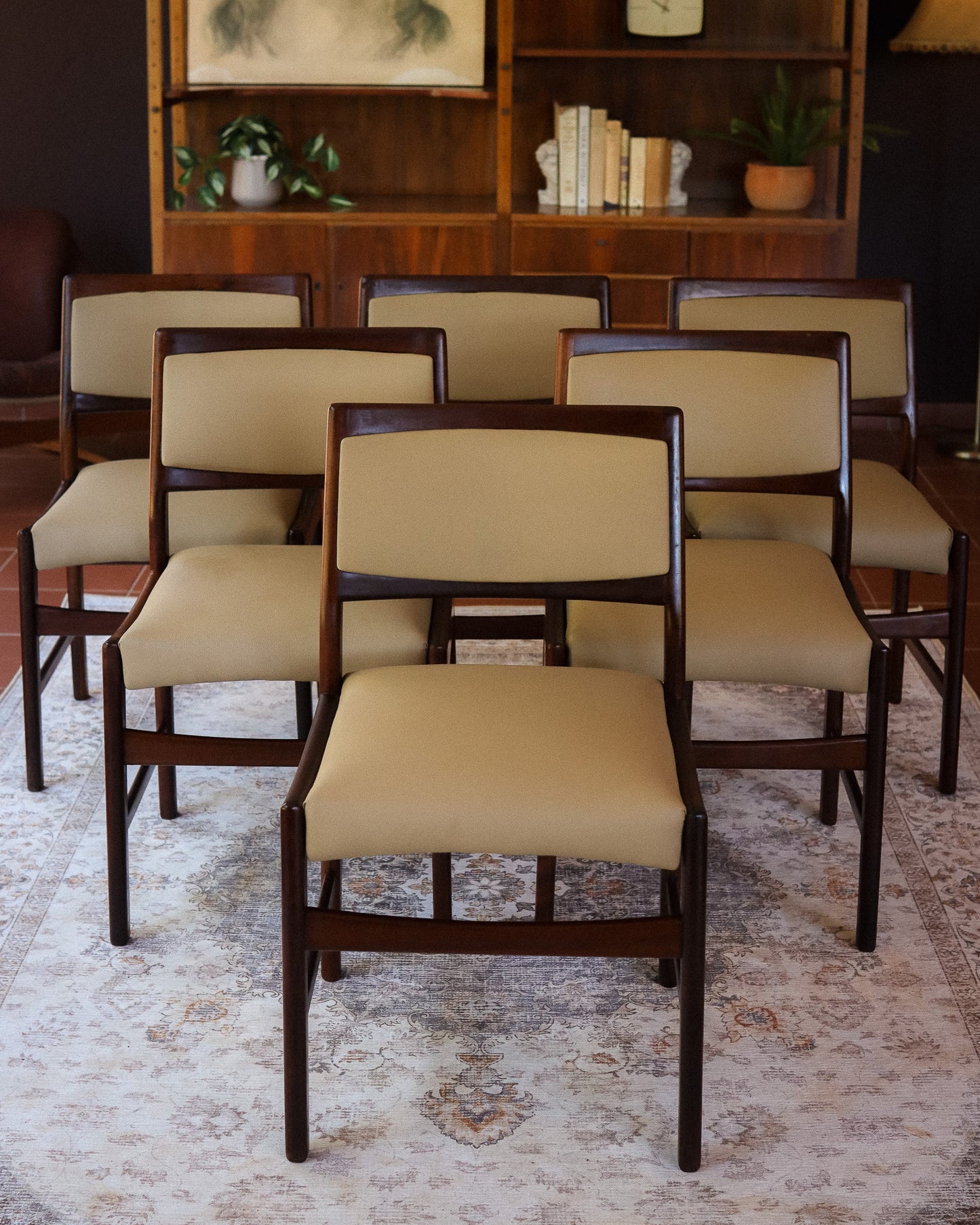 Set of 6 Mid-Century Novocraft Dining Chairs