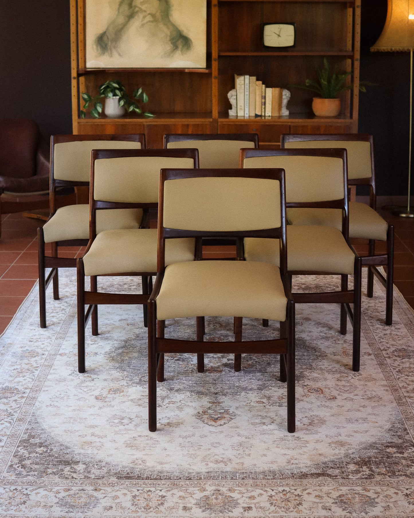 Set of 6 Mid-Century Novocraft Dining Chairs