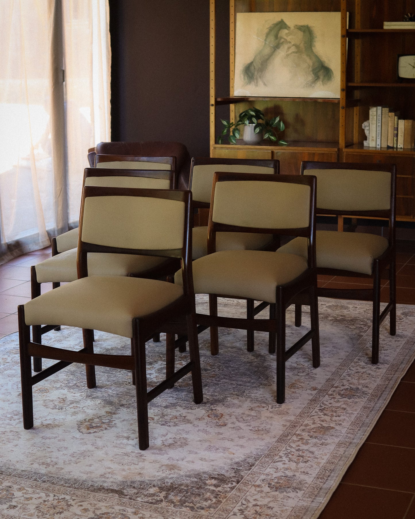 Set of 6 Mid-Century Novocraft Dining Chairs