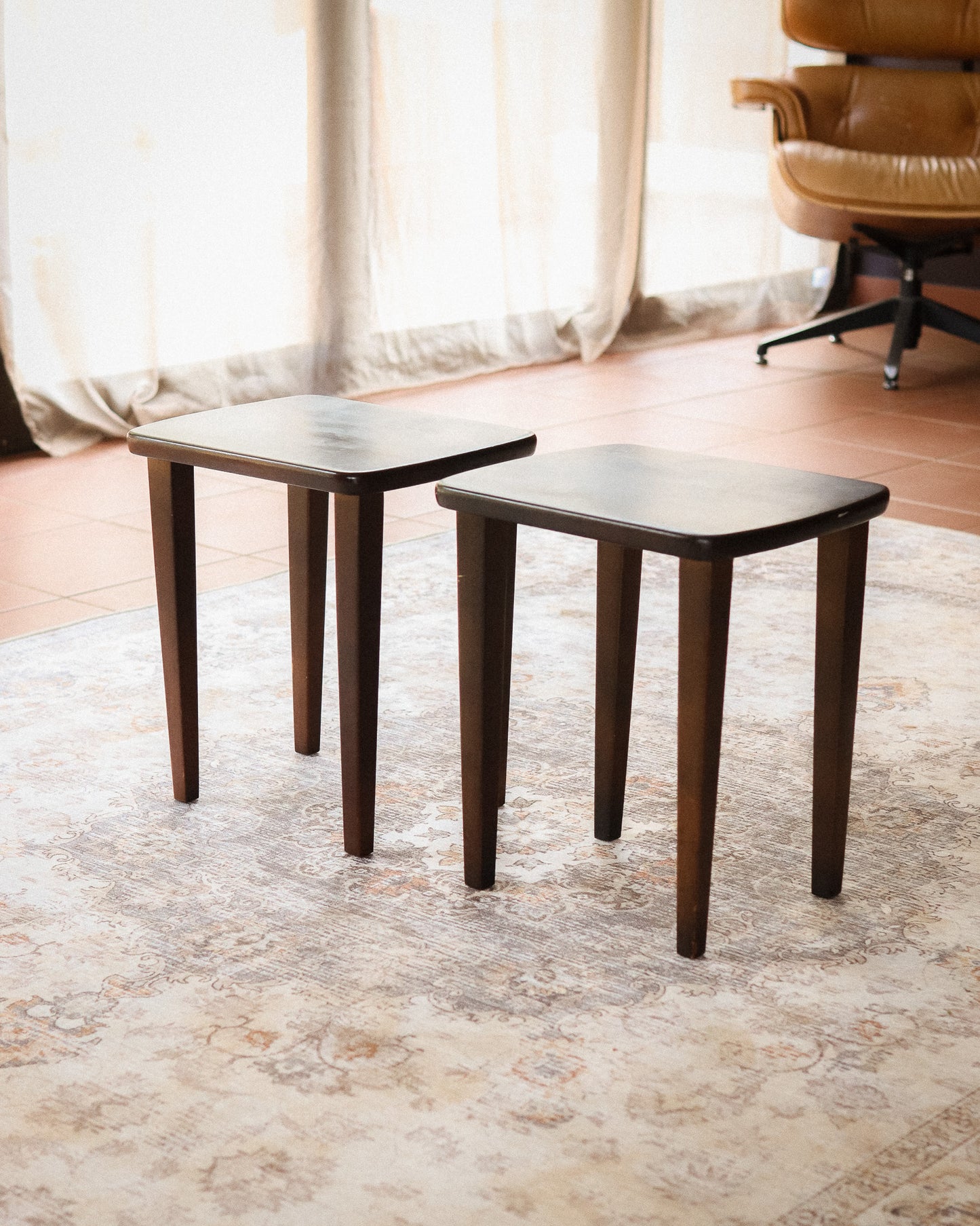 Pair of Retro Side Tables