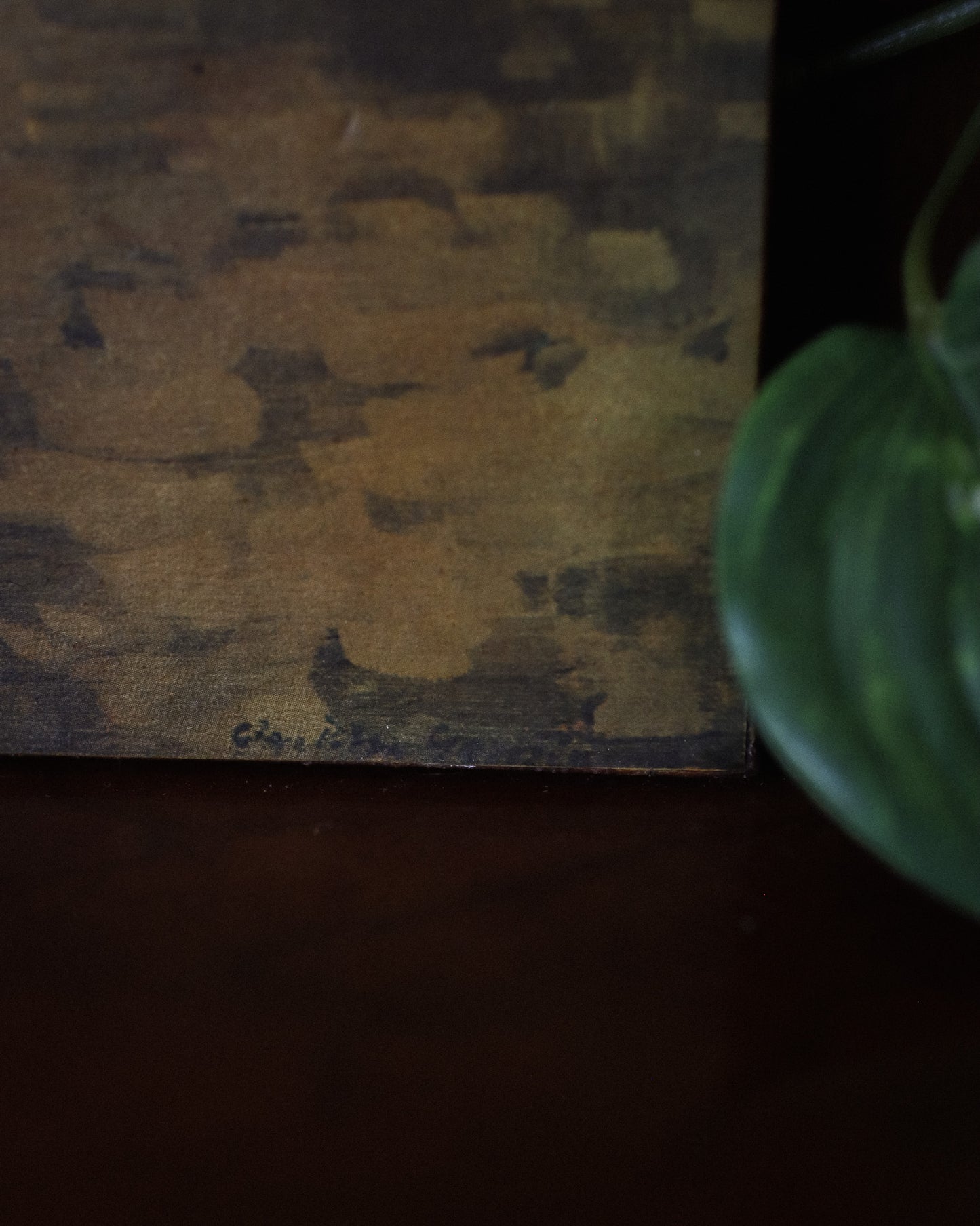 Vintage Harbour Scene Print