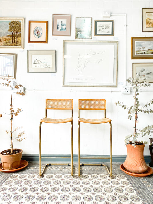 Cesca Bar Chair Pair