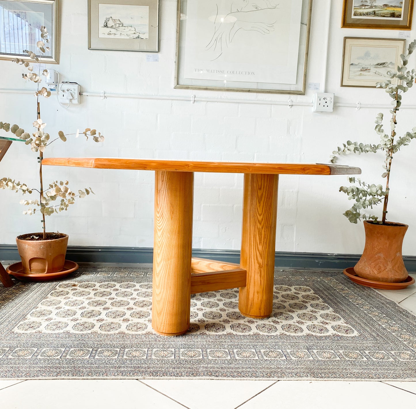 Travertine Dining Table