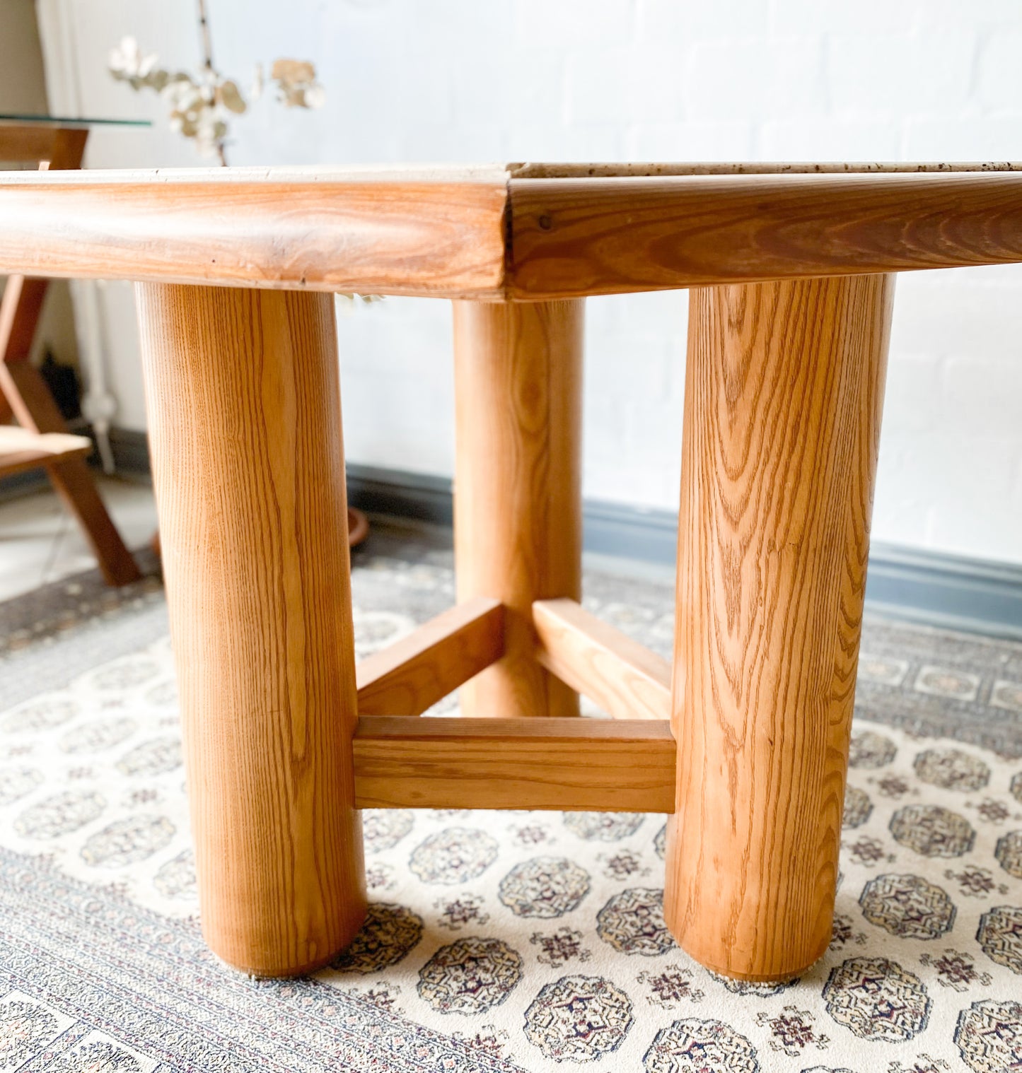 Travertine Dining Table