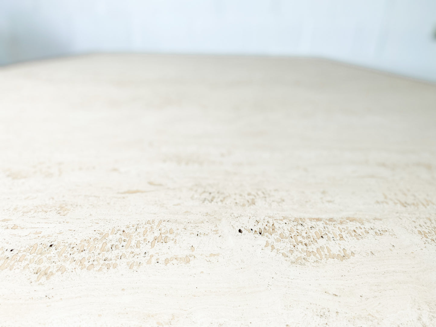 Travertine Dining Table