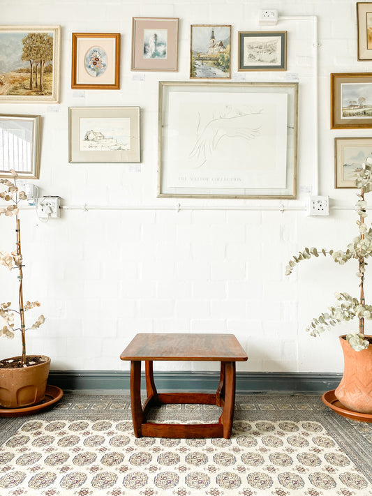 Airflex Imbuia Side Table