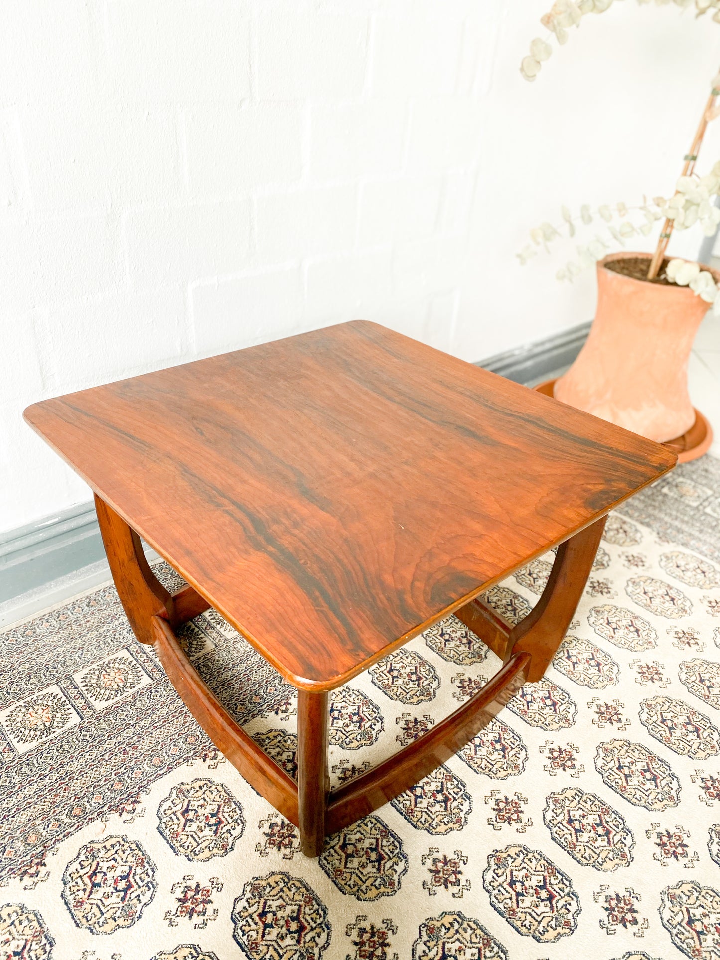 Airflex Imbuia Side Table