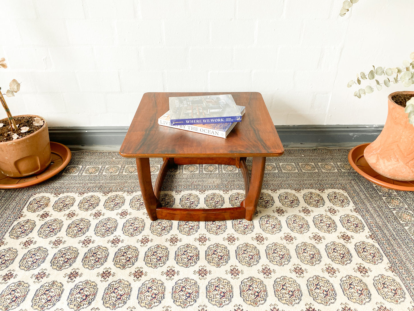Airflex Imbuia Side Table